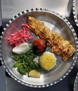 خوراک جوجه زعفرانی